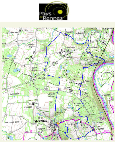 accs  la trace GPS de la randonne