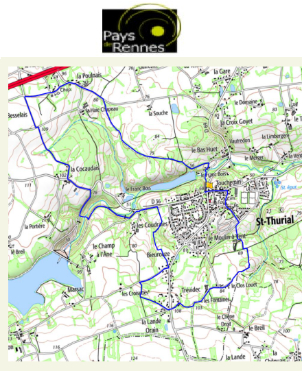 accs  la trace GPS de la randonne