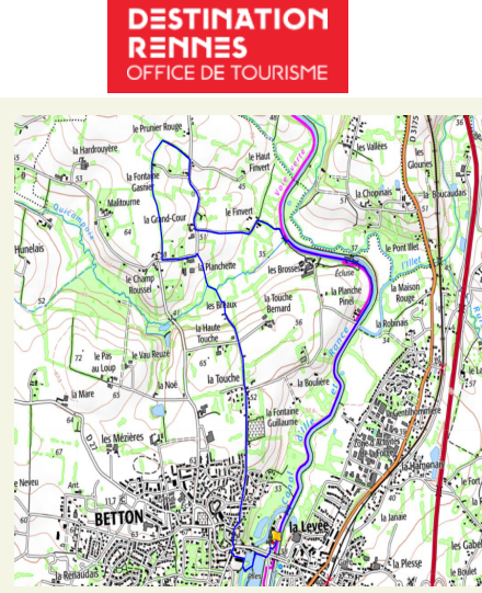 accs  la trace GPS de la randonne