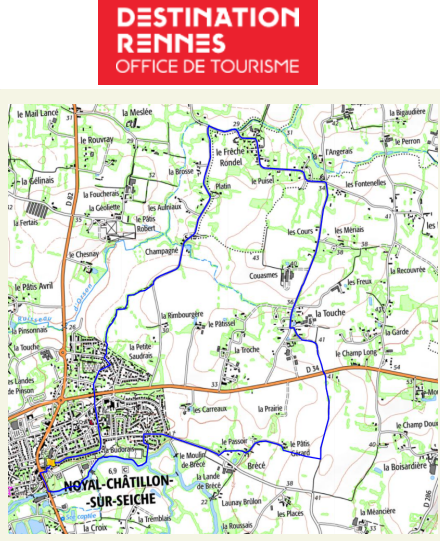 accs  la trace GPS de la randonne