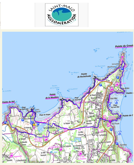 accs  la trace GPS de la randonne