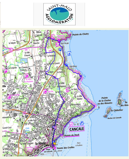 accs  la trace GPS de la randonne