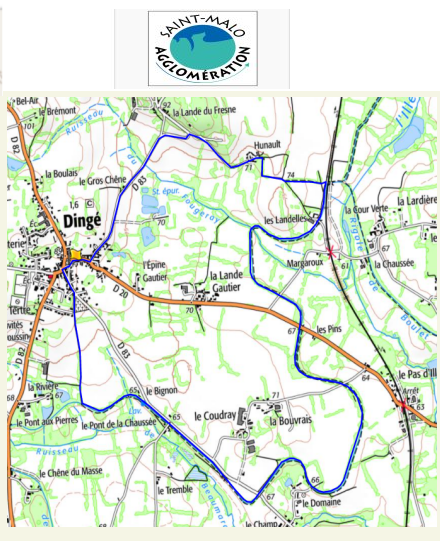 accs  la trace GPS de la randonne