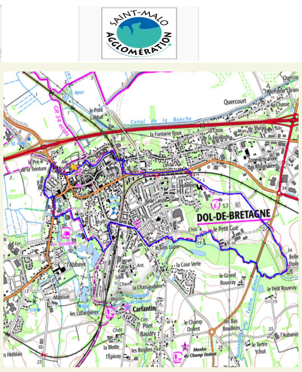 accs  la trace GPS de la randonne