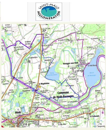 accs  la trace GPS de la randonne