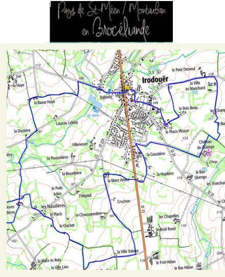 accs  la trace GPS de la randonne