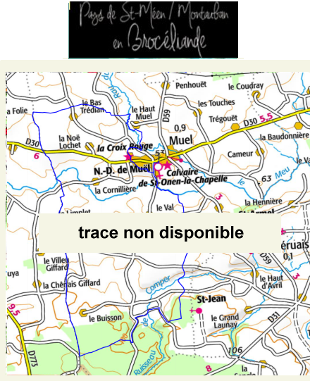 accs  la trace GPS de la randonne