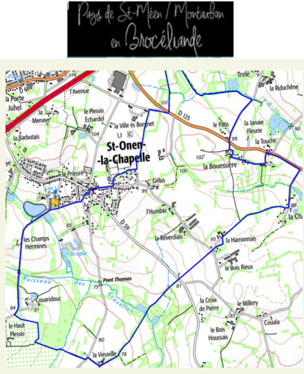 accs  la trace GPS de la randonne