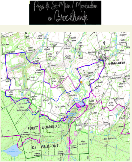 accs  la trace GPS de la randonne