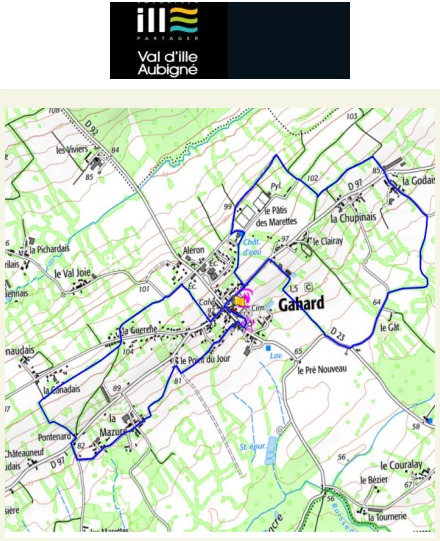 accs  la trace GPS de la randonne