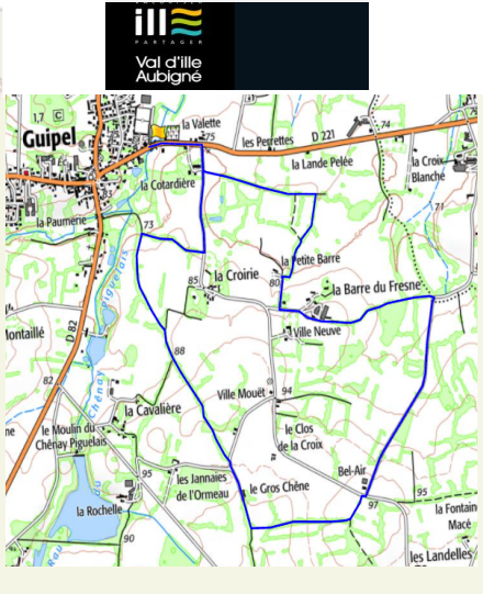 accs  la trace GPS de la randonne