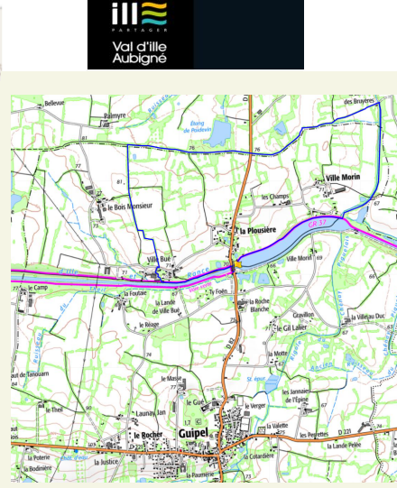 accs  la trace GPS de la randonne