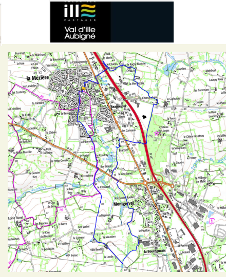 accs  la trace GPS de la randonne