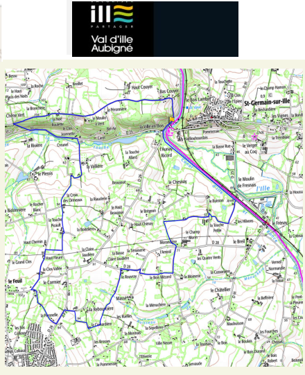 accs  la trace GPS de la randonne