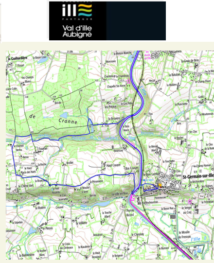 accs  la trace GPS de la randonne