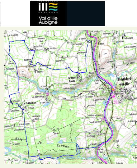 accs  la trace GPS de la randonne