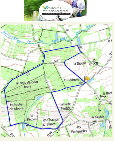 accs  la trace GPS de la randonne