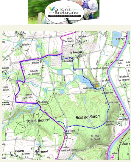 accs  la trace GPS de la randonne