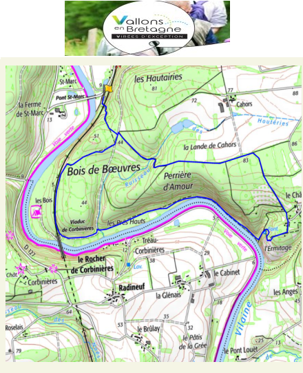 accs  la trace GPS de la randonne