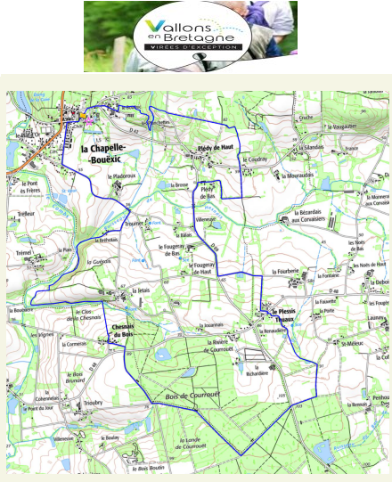 accs  la trace GPS de la randonne