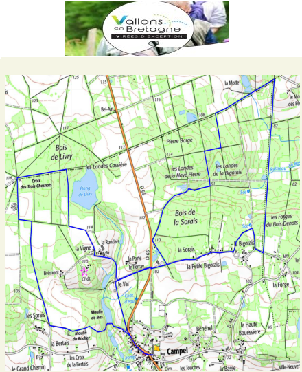 accs  la trace GPS de la randonne