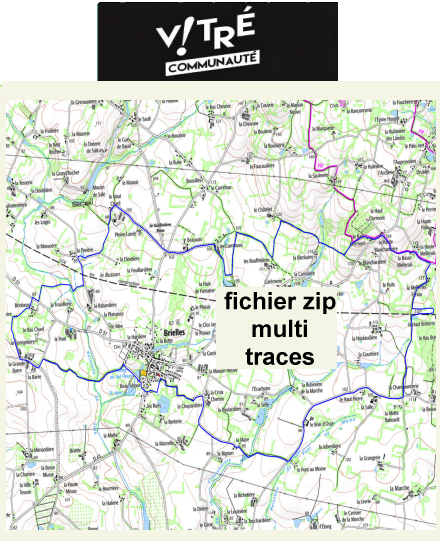 accs  la trace GPS de la randonne