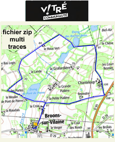 accs  la trace GPS de la randonne