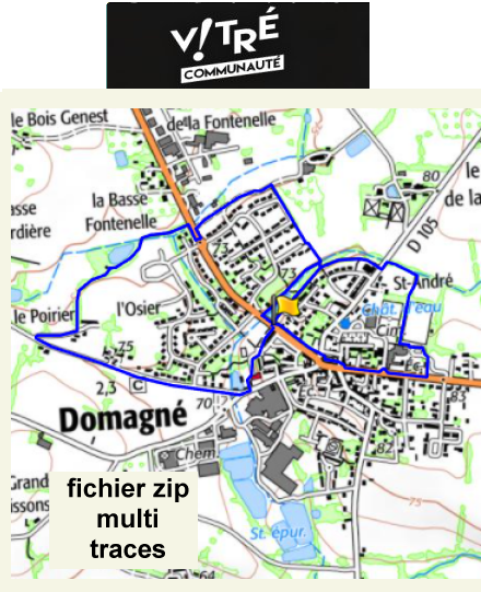 accs  la trace GPS de la randonne