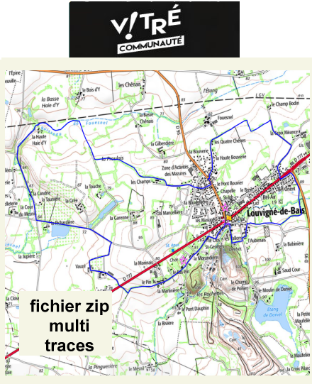 accs  la trace GPS de la randonne