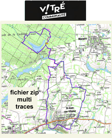 accs  la trace GPS de la randonne