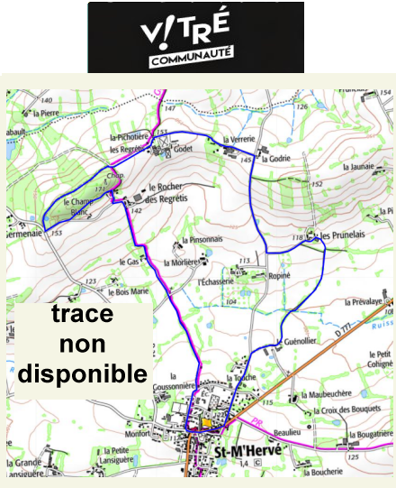 accs  la trace GPS de la randonne