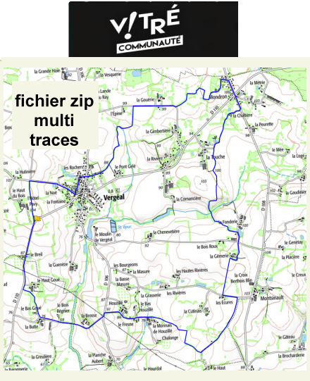 accs  la trace GPS de la randonne