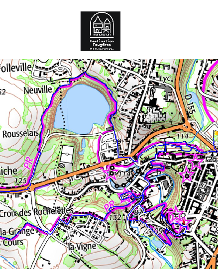 acc�s � la trace GPS de la randonn�e