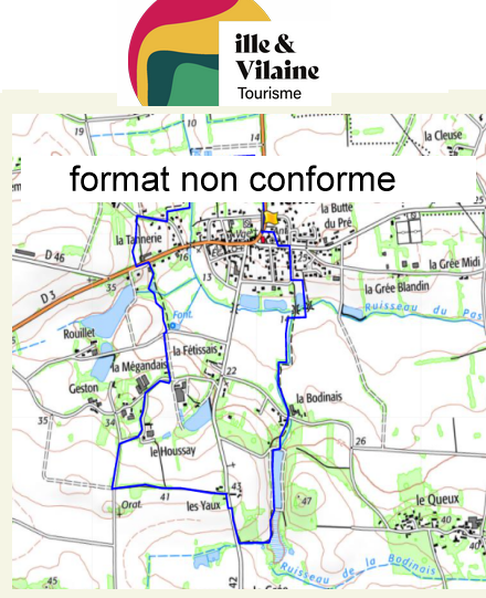 accs  la trace GPS de la randonne