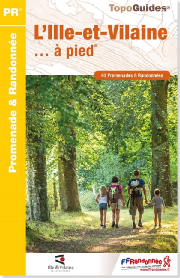 photo d'une page du site du guide de la randonne