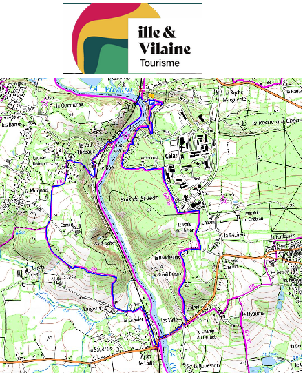 accs  la trace GPS de la randonne