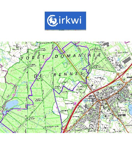 accs  la trace GPS de la randonne
