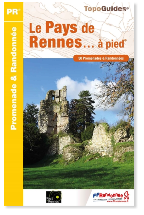 photo d'une page du site du guide de la randonne