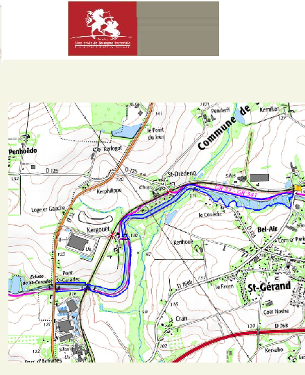 accs  la trace GPS de la randonne