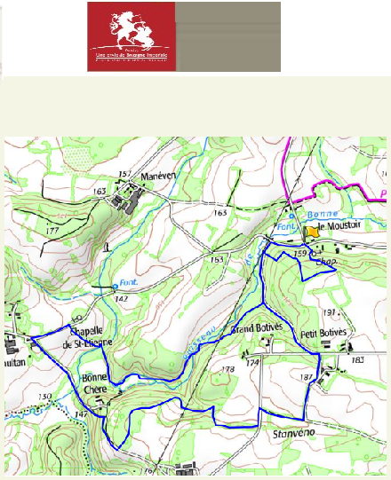 accs  la trace GPS de la randonne