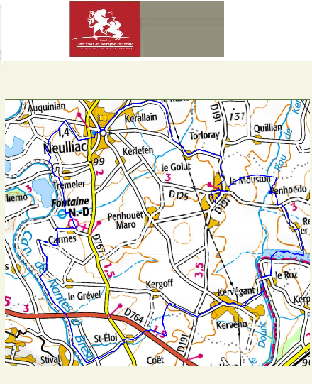 accs  la trace GPS de la randonne