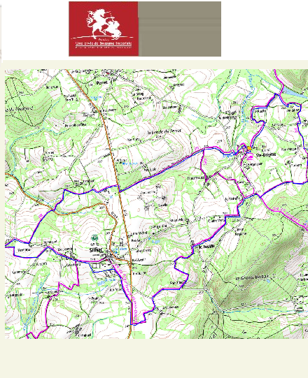 accs  la trace GPS de la randonne