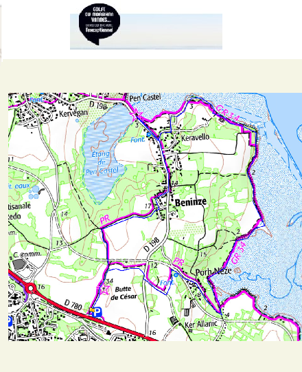 accs  la trace GPS de la randonne