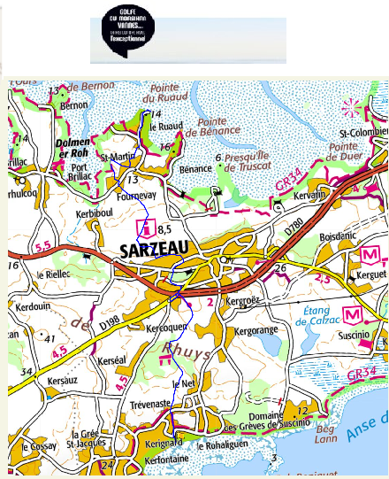 accs  la trace GPS de la randonne