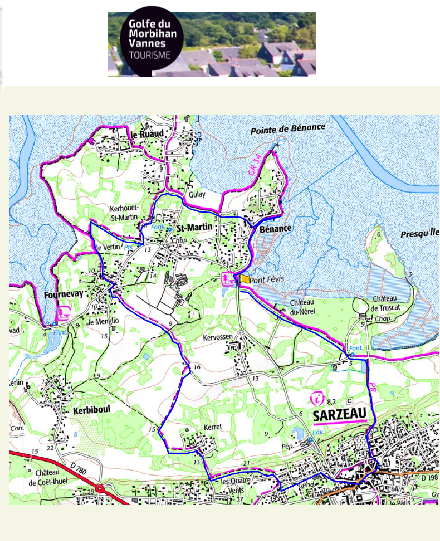 accs  la trace GPS de la randonne