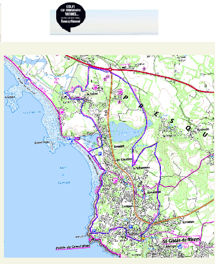 accs  la trace GPS de la randonne