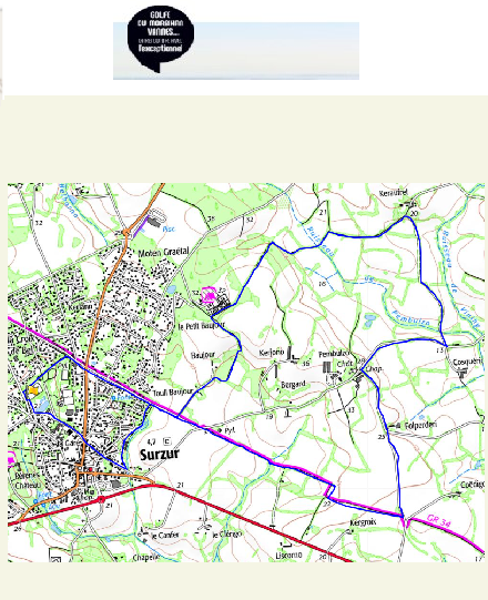 accs  la trace GPS de la randonne