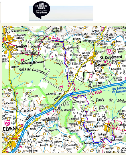 accs  la trace GPS de la randonne