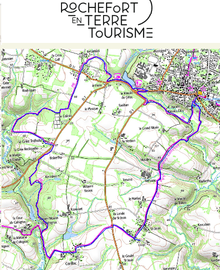 accs  la trace GPS de la randonne