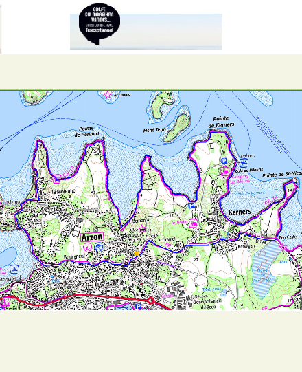 accs  la trace GPS de la randonne